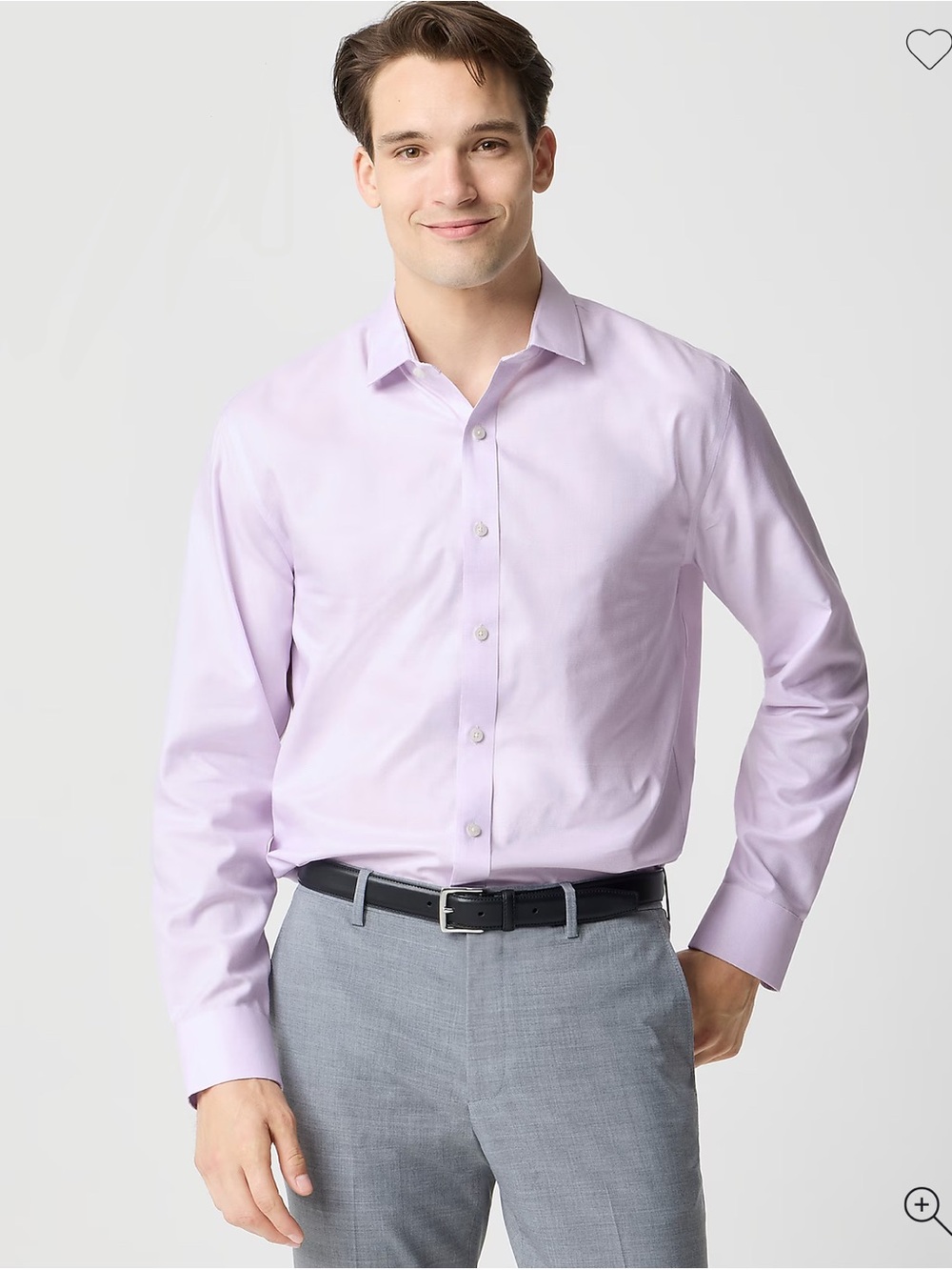 J. Crew Factory Light Lavender Dress Shirt